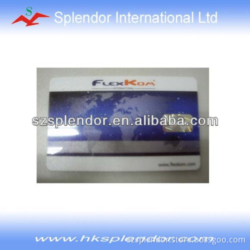 Hologram RFID Card with barcode